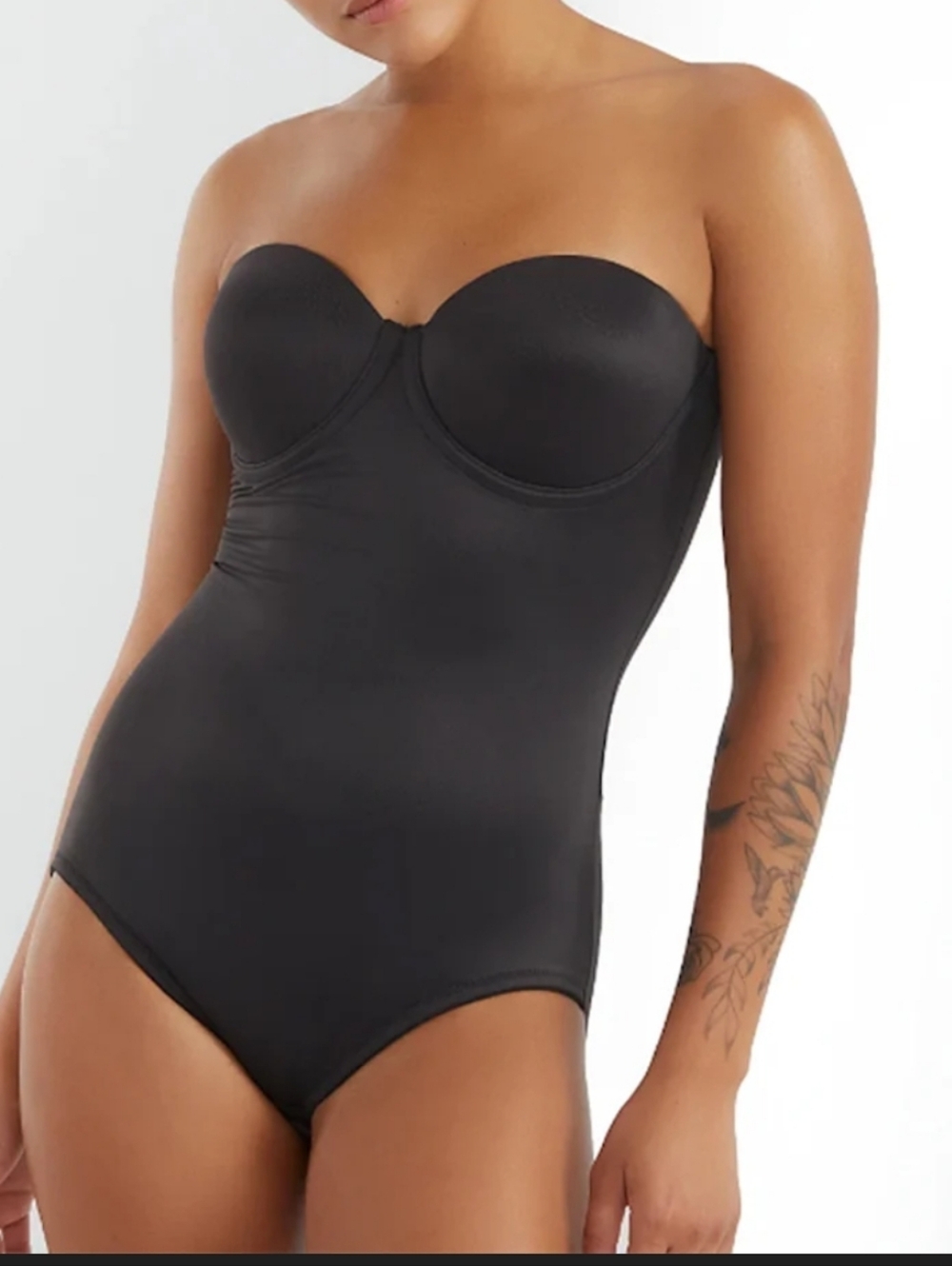 Feeling Girl Sculpting Black Bustier Bodysuit - NWT - Picture 9 of 9